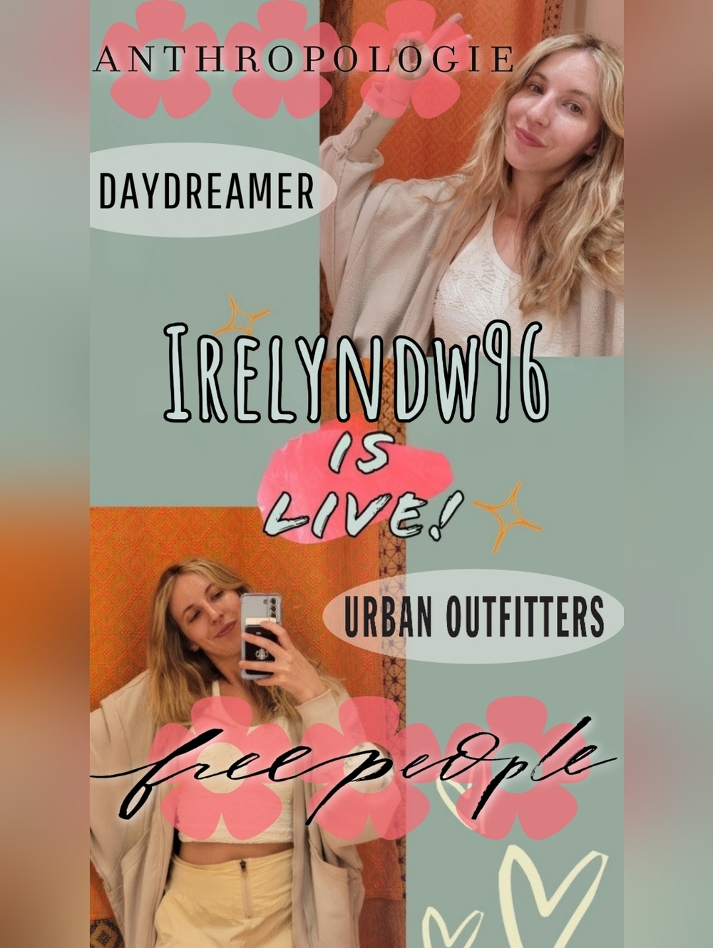 Irelyndw96 is LIVE!!!!💓🎉🎉🎉🫶
